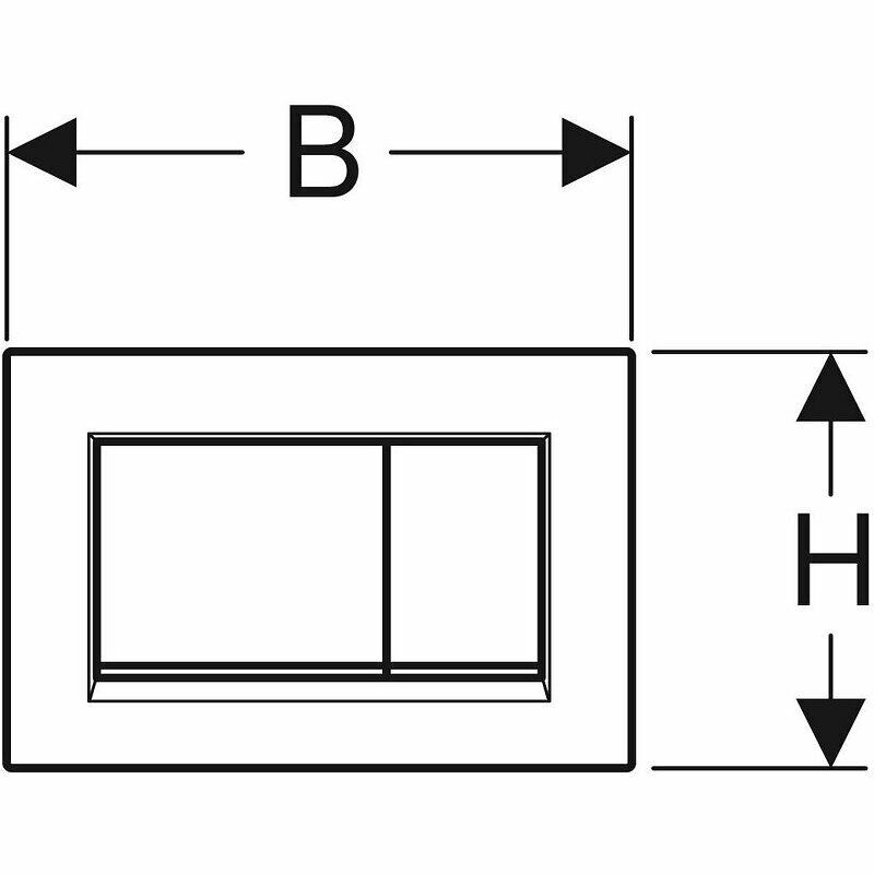 Клавиша смыва Geberit - фото №18