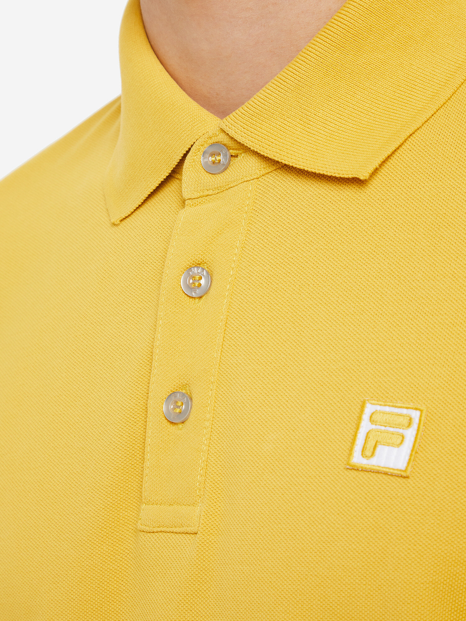 Поло Fila, размер 46, Желтый — фото 1