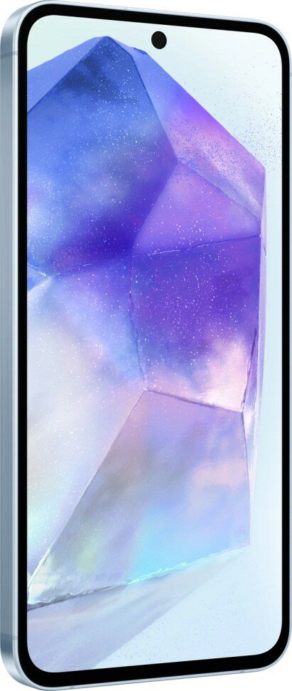 Смартфон Samsung A556E/DS Galaxy A55 8/256Gb 5G Slim box, Dual: nano SIM + eSIM, не РСТ (Ice Blue) — фото 1