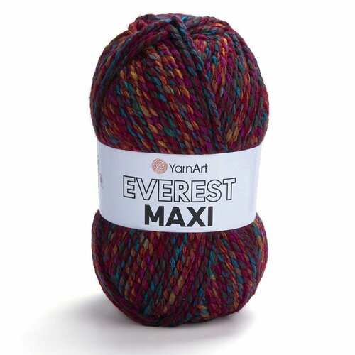 пряжа для вязания yarnart everest maxi 200гр 134м 30% шерсть 70% акрил 8022 меланж 3 мотка Пряжа для вязания YarnArt 'Everest Maxi' 200гр 134м (30% шерсть, 70% акрил) (8026 меланж), 3 мотка