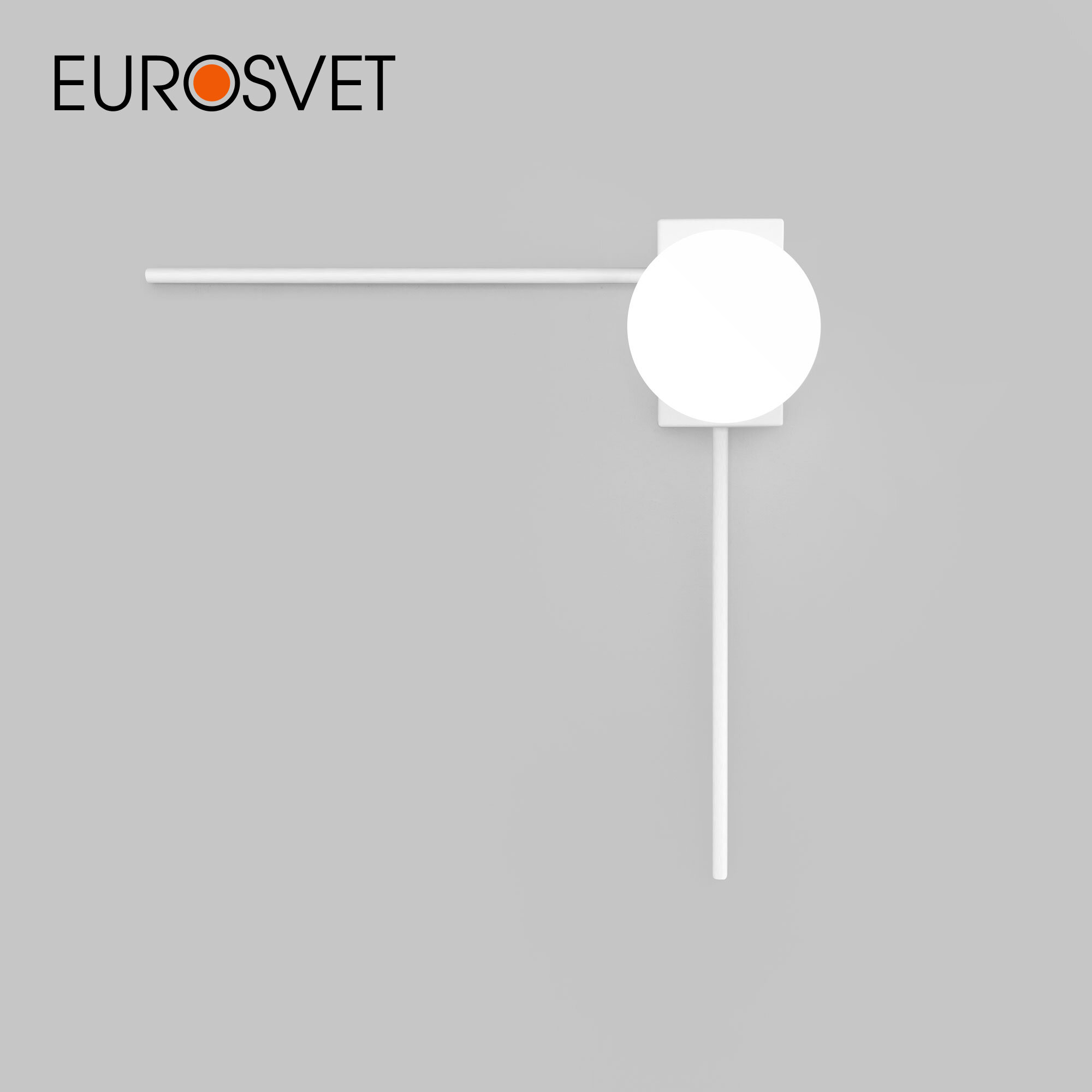 Бра / Настенный светильник Eurosvet Fredo 40035/1, цвет белый