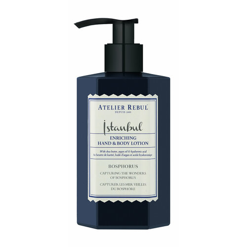 ATELIER REBUL Istanbul Bosphorus Лосьон питательный для рук и тела 250 мл 2805₽
