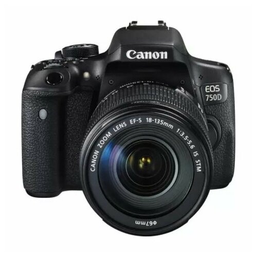 Фотоаппарат Canon EOS 750D kit 18-135 IS STM 7090000₽