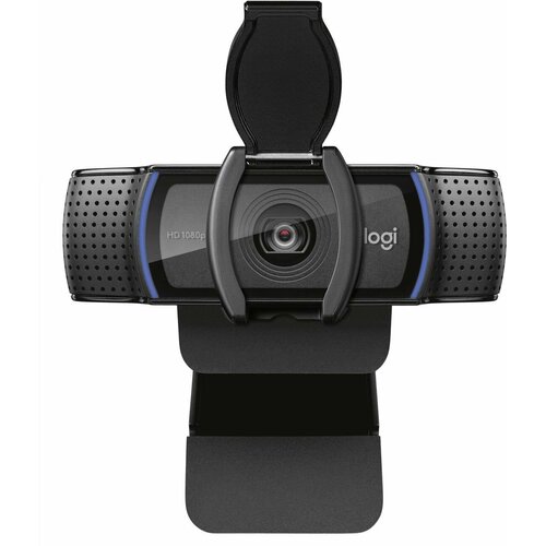 Камера Web Logitech C920e 3Mpix (1920x1080) USB2.0 с микрофоном (960-001086) черный