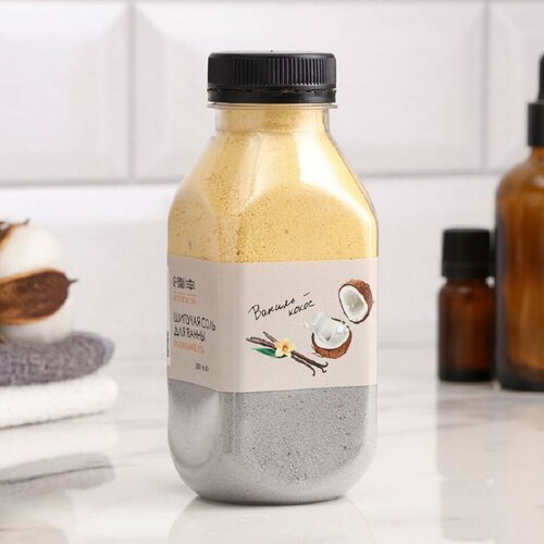 Шипучая соль для ванны Роскошное СПА 300 г ваниль-кокос 530₽