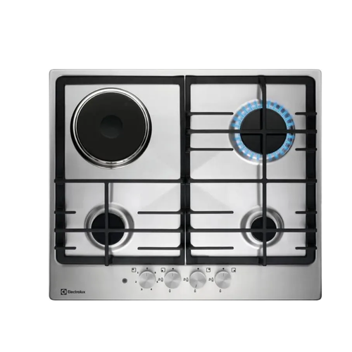 Варочная панель газовая Electrolux KGU64361X нержавеющая сталь 33154₽