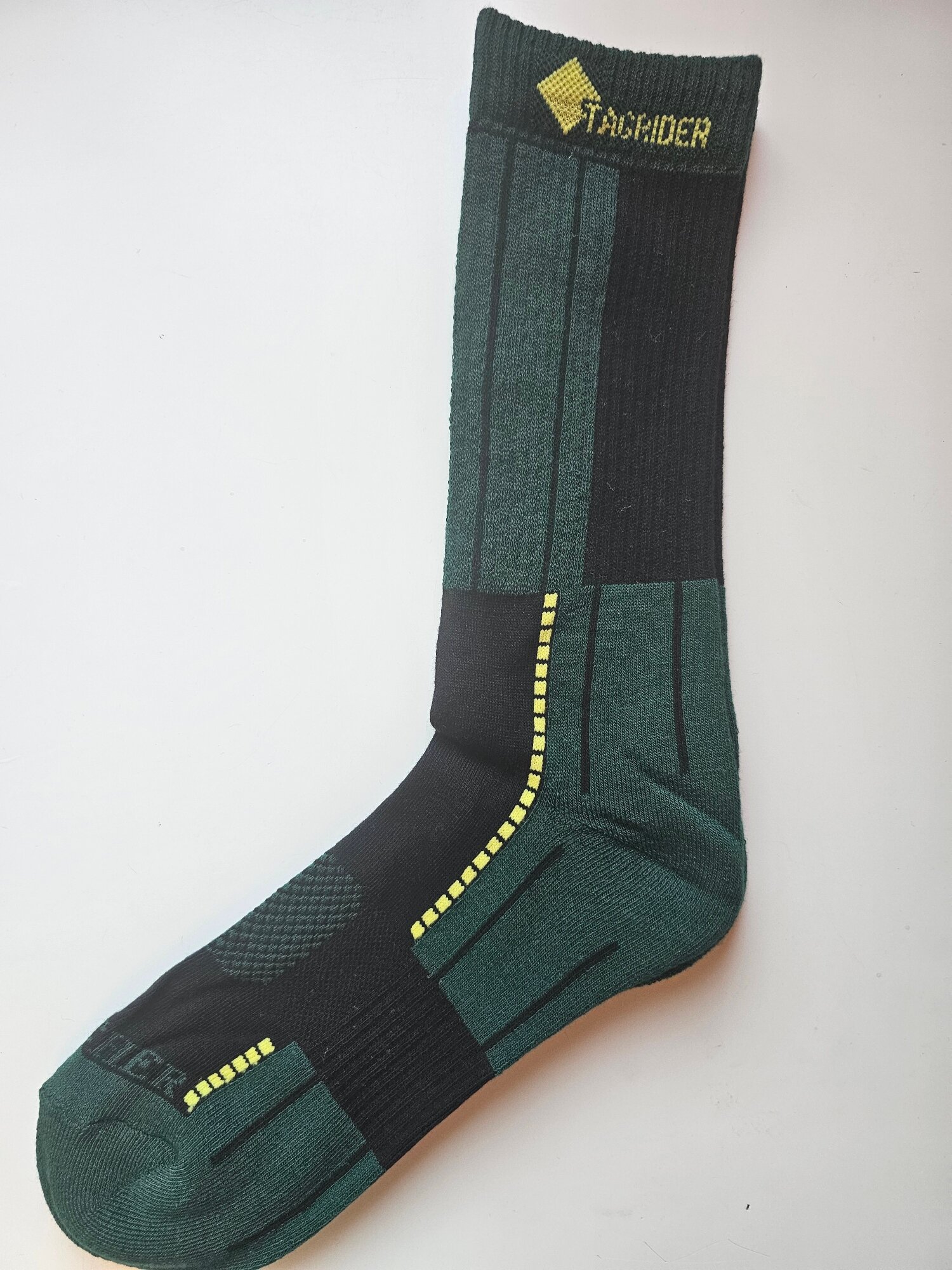 Носки TAGRIDER, размер 35-38, зеленый — фото 1
