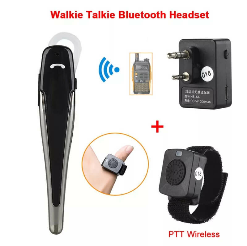 Гарнитура BLUETOOTH для раций Baofeng, Quansheng, TYT — фото 1
