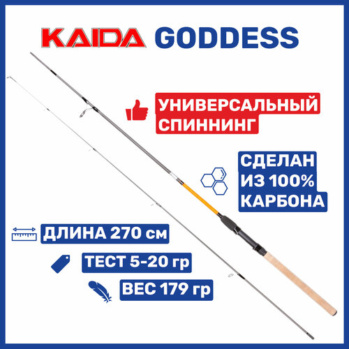 Спиннинг Kaida GODDESS 2.70м 5-20гр