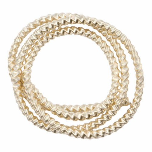 Трунцал зигзаг для вышивки и рукоделия Astra &Craft ТЗ004НН25, Бронза, 2,5 мм, 5 гр