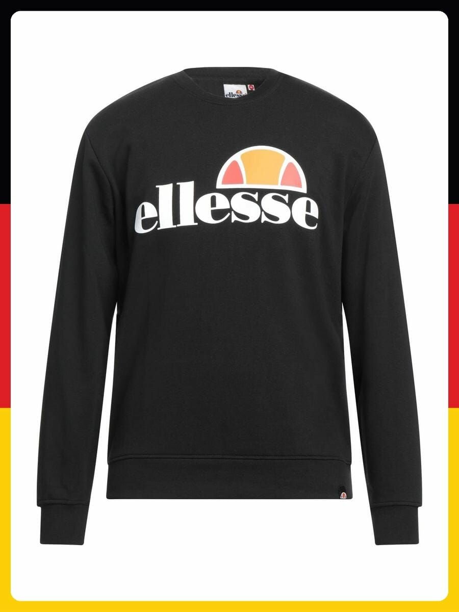 Свитшот ellesse, размер EU S, , черный