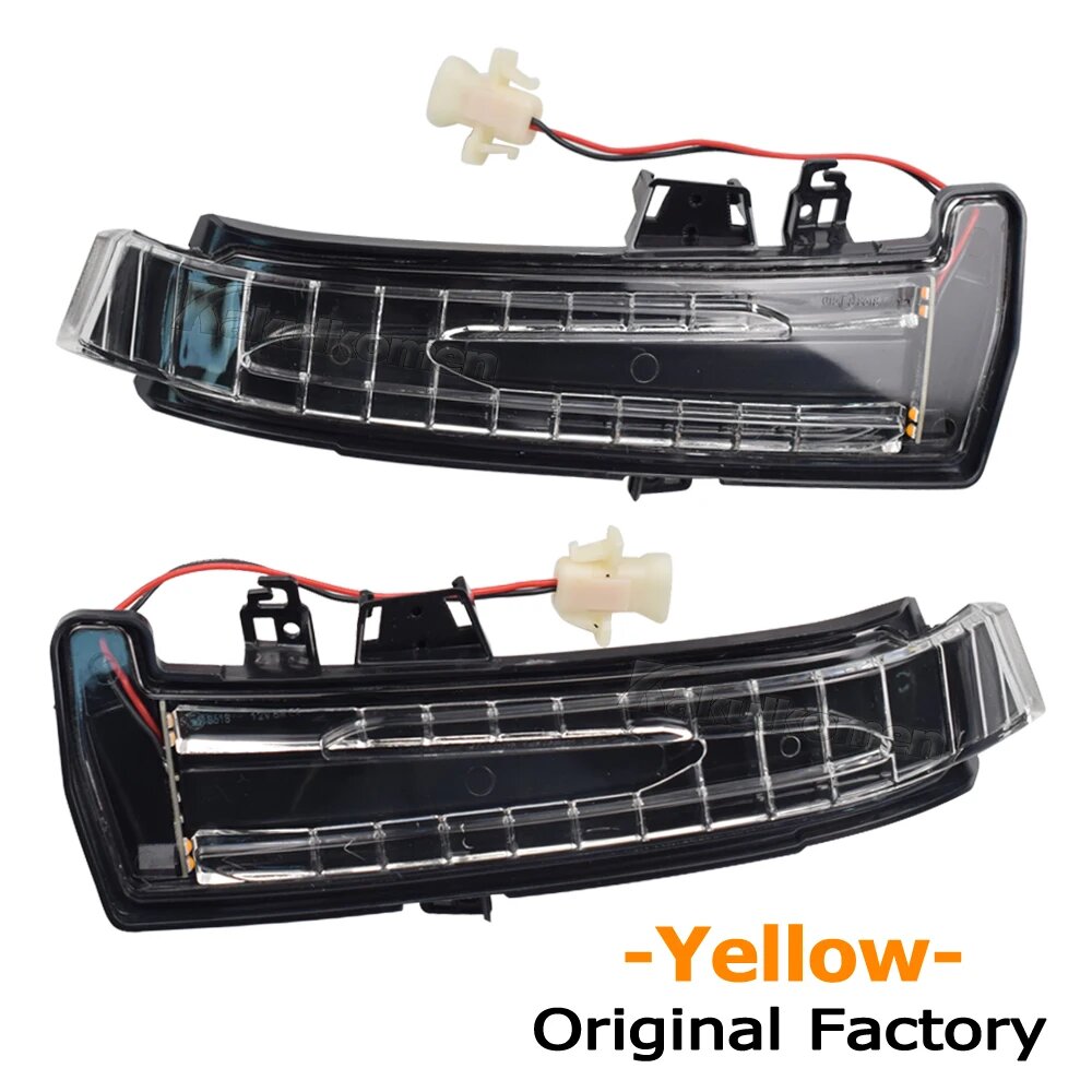 2 шт, динамический поворотник для Mercedes Benz W204 CLA A B C E S GLA GLK CLS Class W176 W212, Original Model-Y