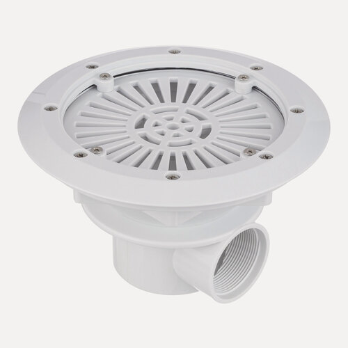 Изображение товара Донный слив PQ-2850V (d 229,5 мм, h 167,5 мм, ВР 2", под пленку)