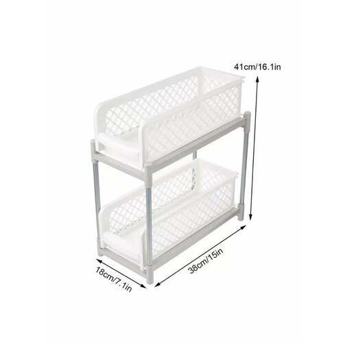 Этажерка для кухни и ванной с выдвижными ящиками