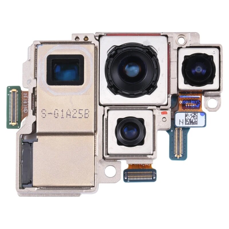 Для Samsung Galaxy S21 Ultra 5G SM-G998B Camera Set (Теле фото + глубина + широкая + Основная камера)