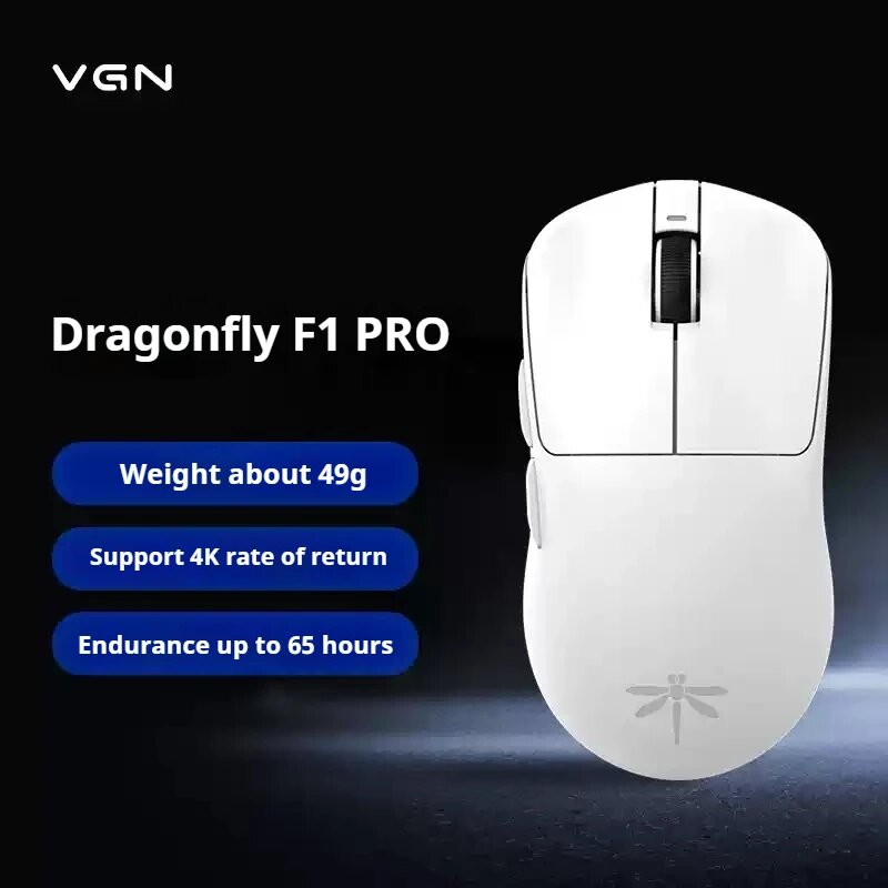 Беспроводная игровая мышь VGN Dragonfly F1 Pro Max