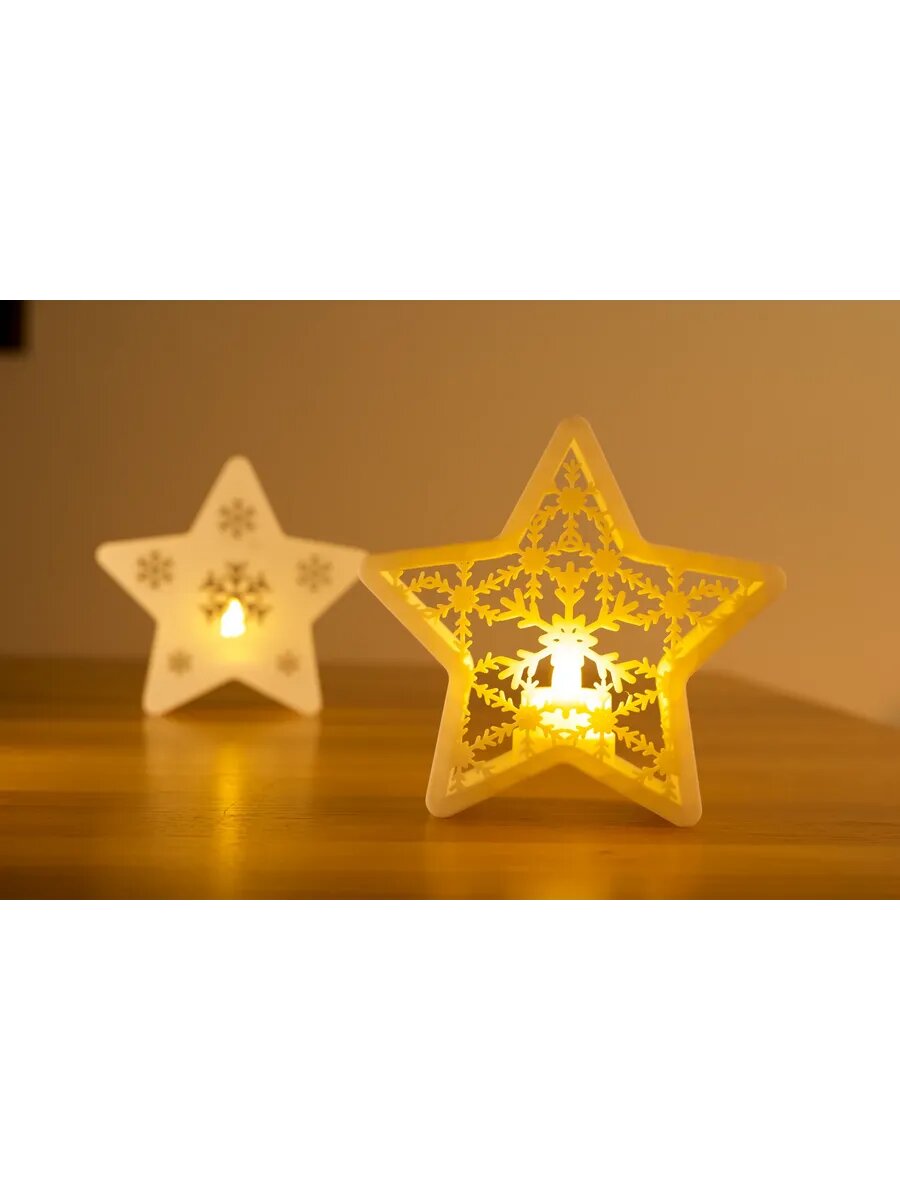 Новогодний подсвечник