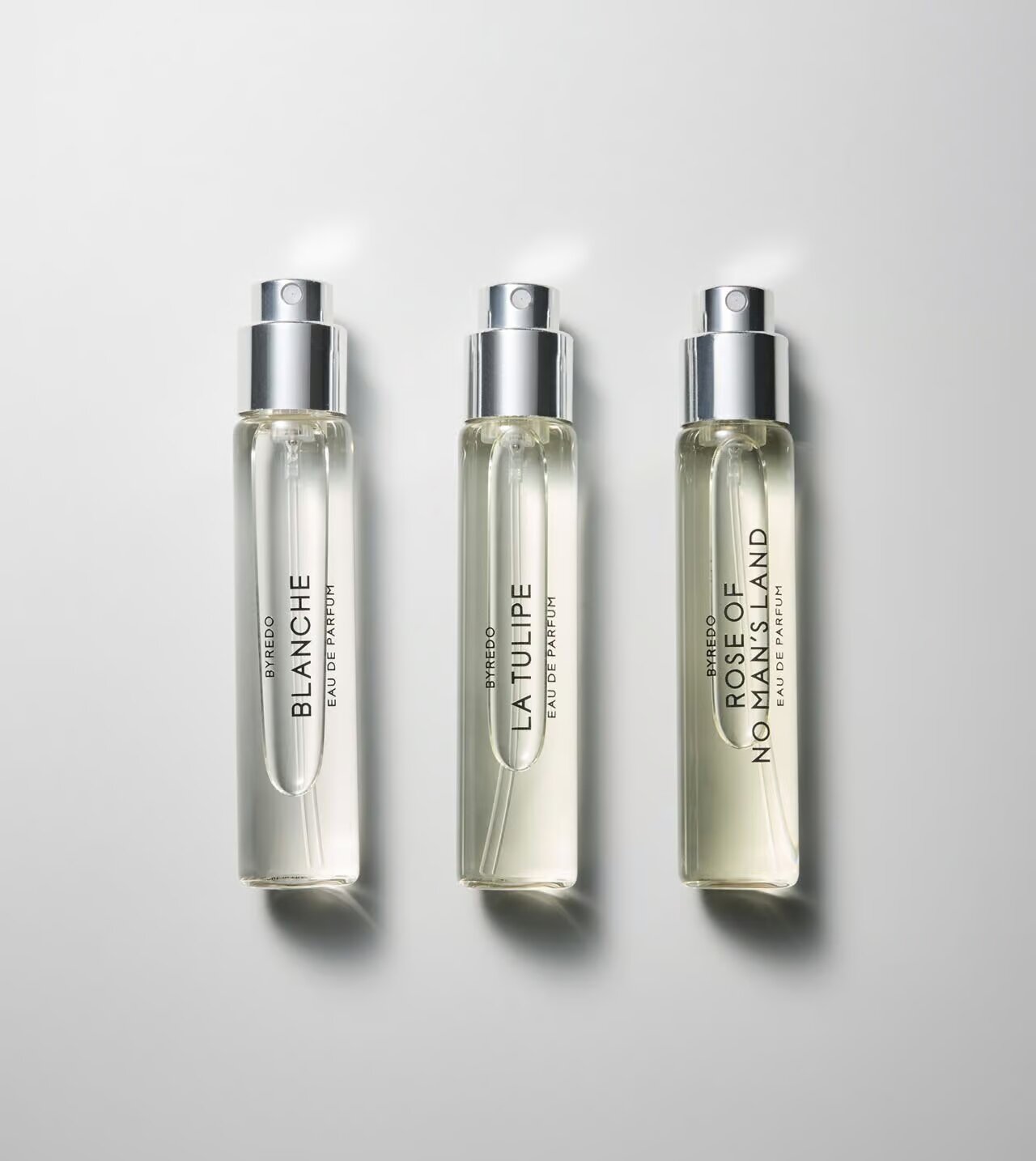 BYREDO La Selection Florale (Blanche/La Tulipe/Rose Of No Man's Land) - Набор парфюмерной воды 3*12 мл, Швеция