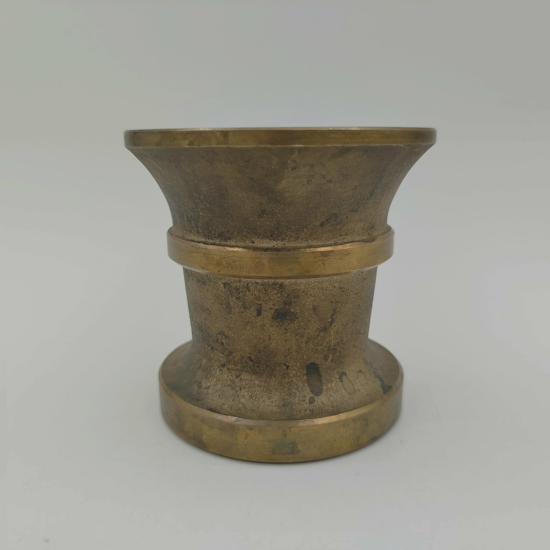 Ступа с поперечным пояском, бронза, литье, фрезеровка, СССР, 1950-1970 гг.