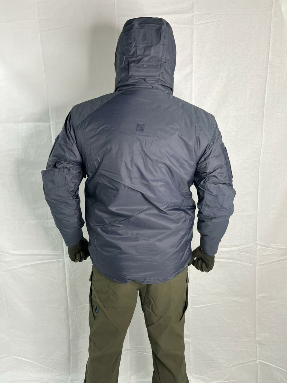 Куртка  Осень-зима 2024, размер 3XL, синий — фото 1