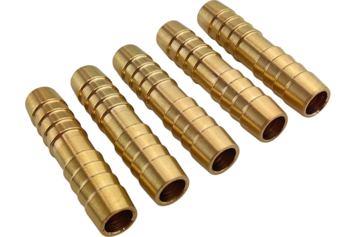 HG Штуцер ремонтный для шланга 8 мм (5 шт) 1646259