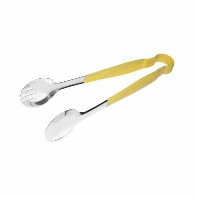 Щипцы универсальные, L-30.5см, нерж. сталь, ручка- пластик, с цветной ручкой