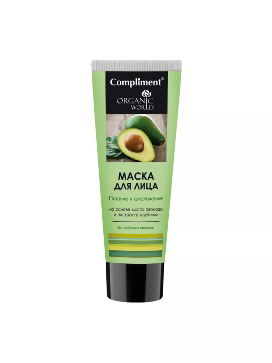 Compliment Organic World Маска для лица "Питание и омоложение" 80 мл