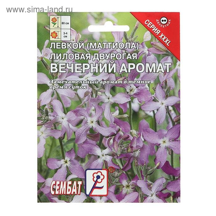 Семена цветов ХХХL Маттиола "Ночной аромат", 4 г