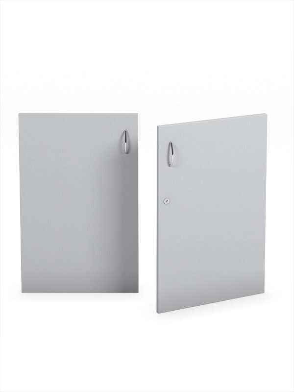 Комплект дверок для прилавка "эконом" шириной 900мм, Серый. Производитель товара - компания Westcom.