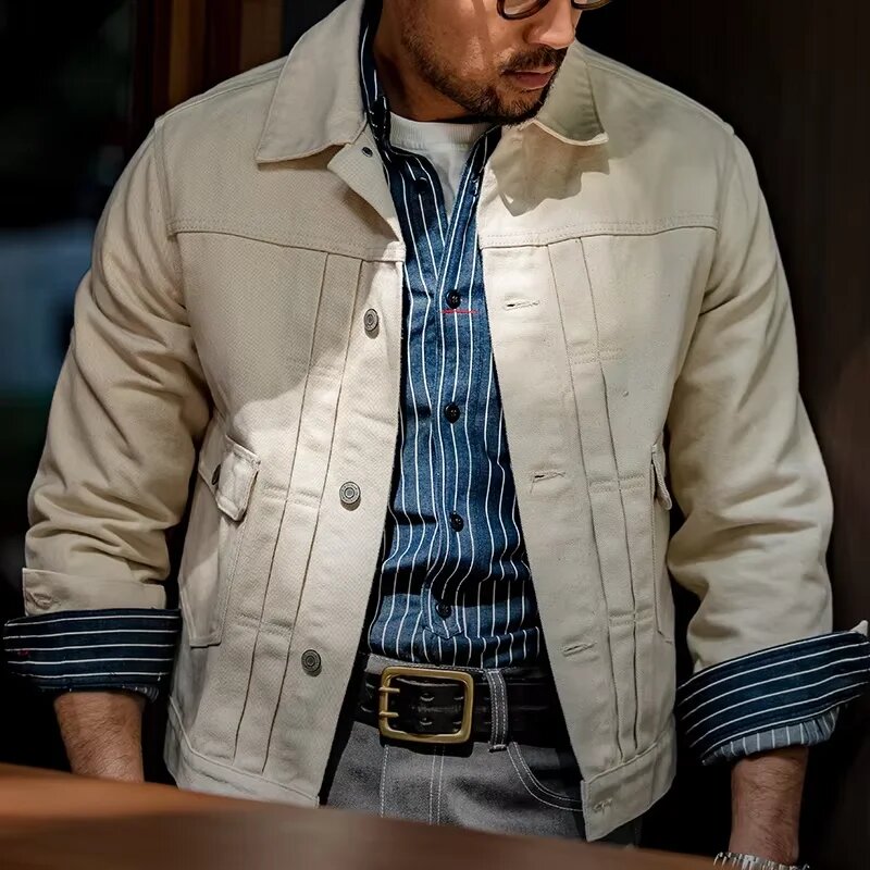Куртка джинсовая Maden. Amekaji wear.