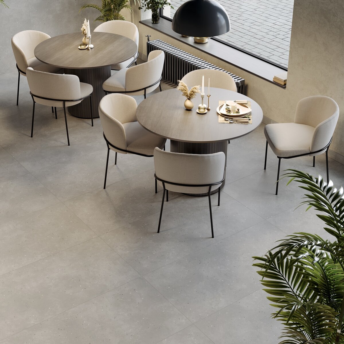 Керамогранит Grasaro Granella Grey Matt. 60x120 G-42/MR/600x1200 бетон морозостойкая