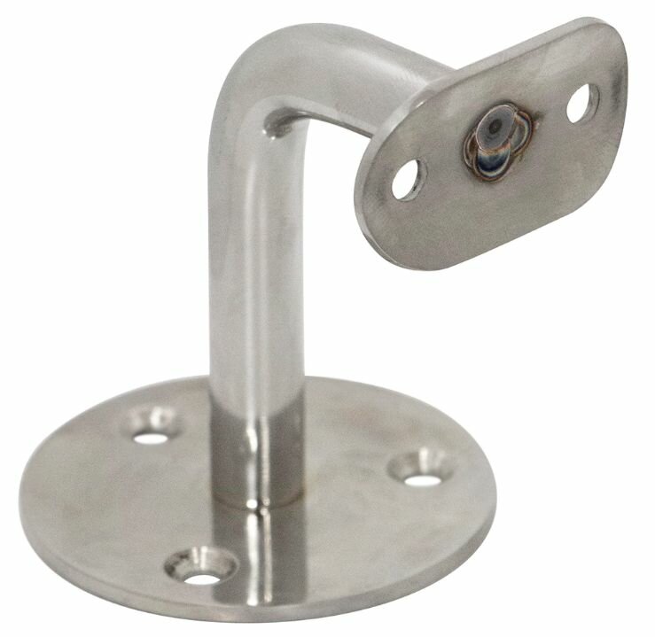 Крепление поручня пристенное хром