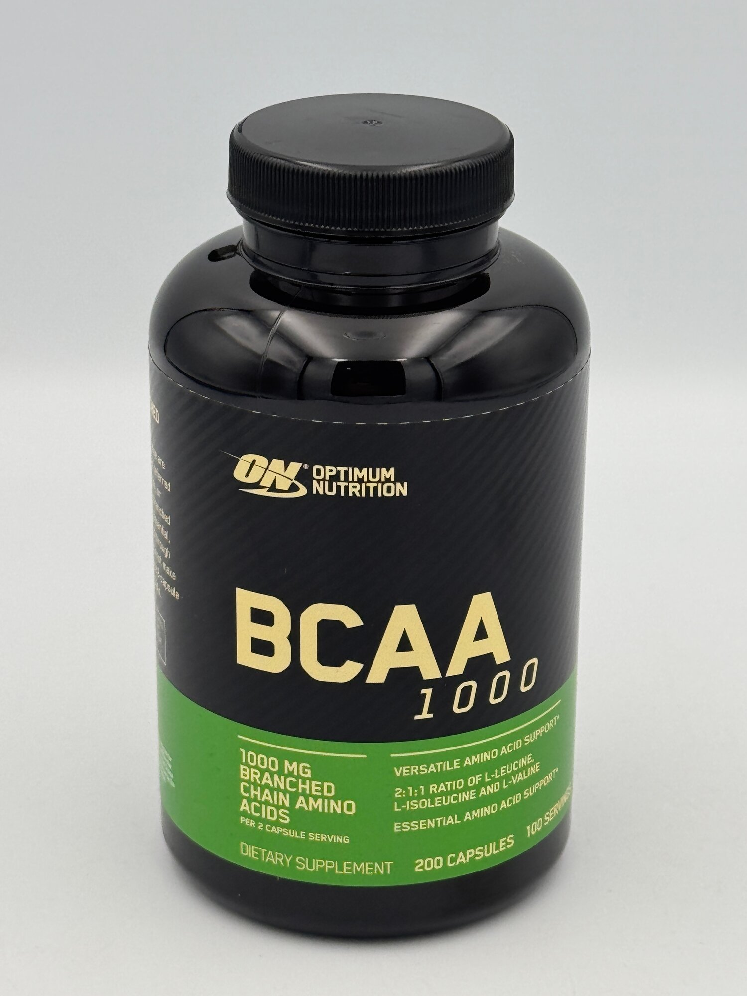 ON BCAA 1000 mg 200 caps БЦА для роста мыщц и для сила роста — фото 1