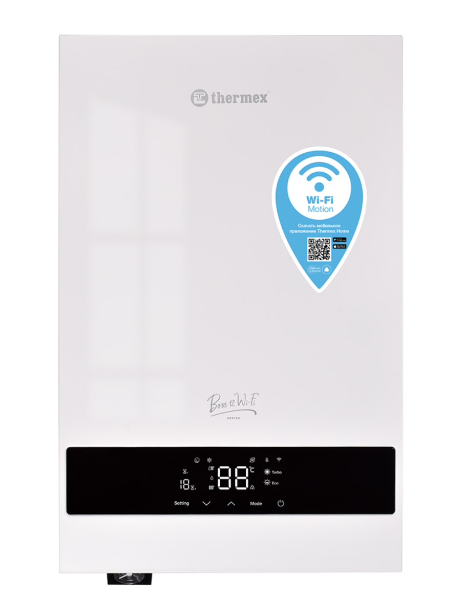 Котел электрический Thermex Boss 12 Wi-Fi White 12 кВт (511704)