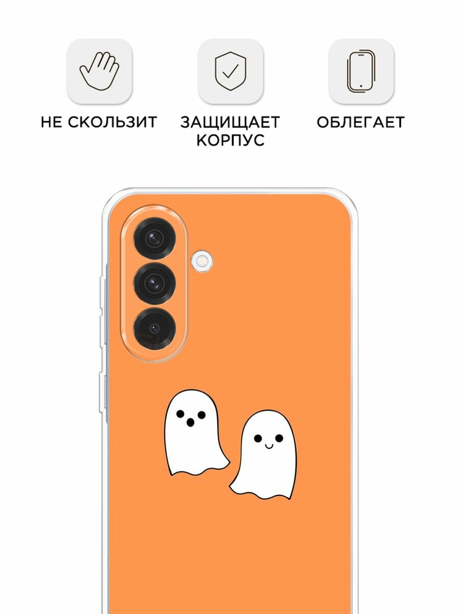Чехол на Samsung Galaxy A36 5G / Самсунг A36 5G с принтом Cute ghosts — фото 1