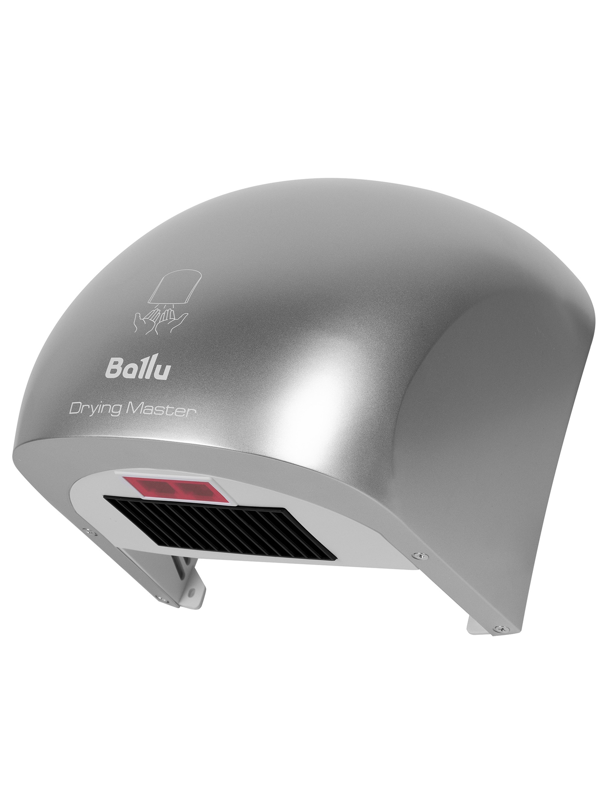 Сушилка для рук Ballu BAHD-2000DM Silver, настенная, сенсорная, 2000 Вт — фото 1