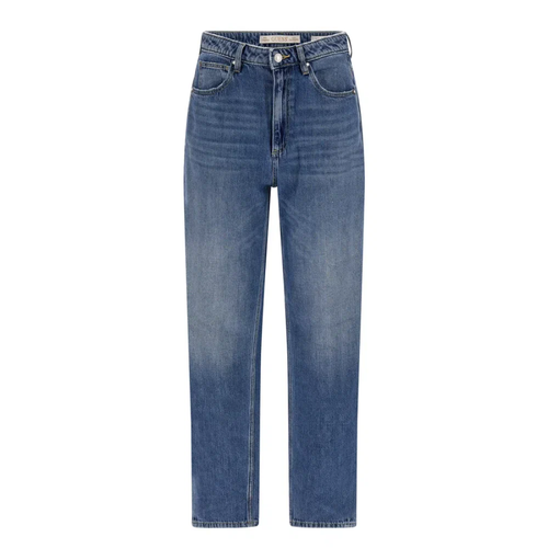 Джинсы мом GUESS, размер 28/31, голубой джинсы мом guess размер 26 31 серый