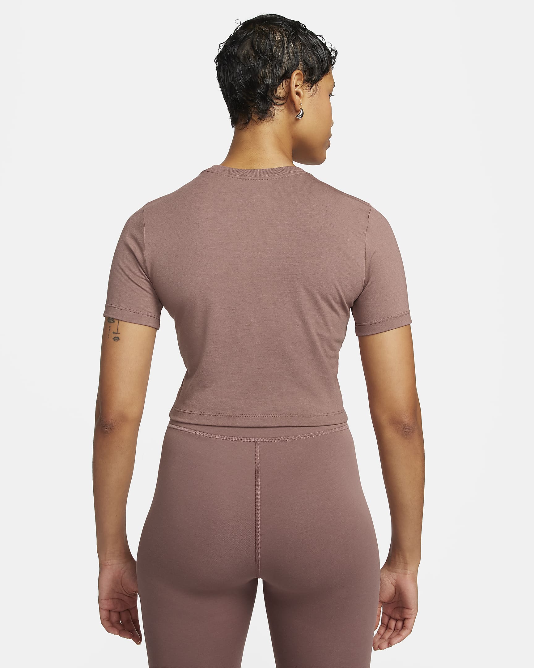 Футболка спортивная NIKE Essential, размер XL, темно-розовый — фото 1