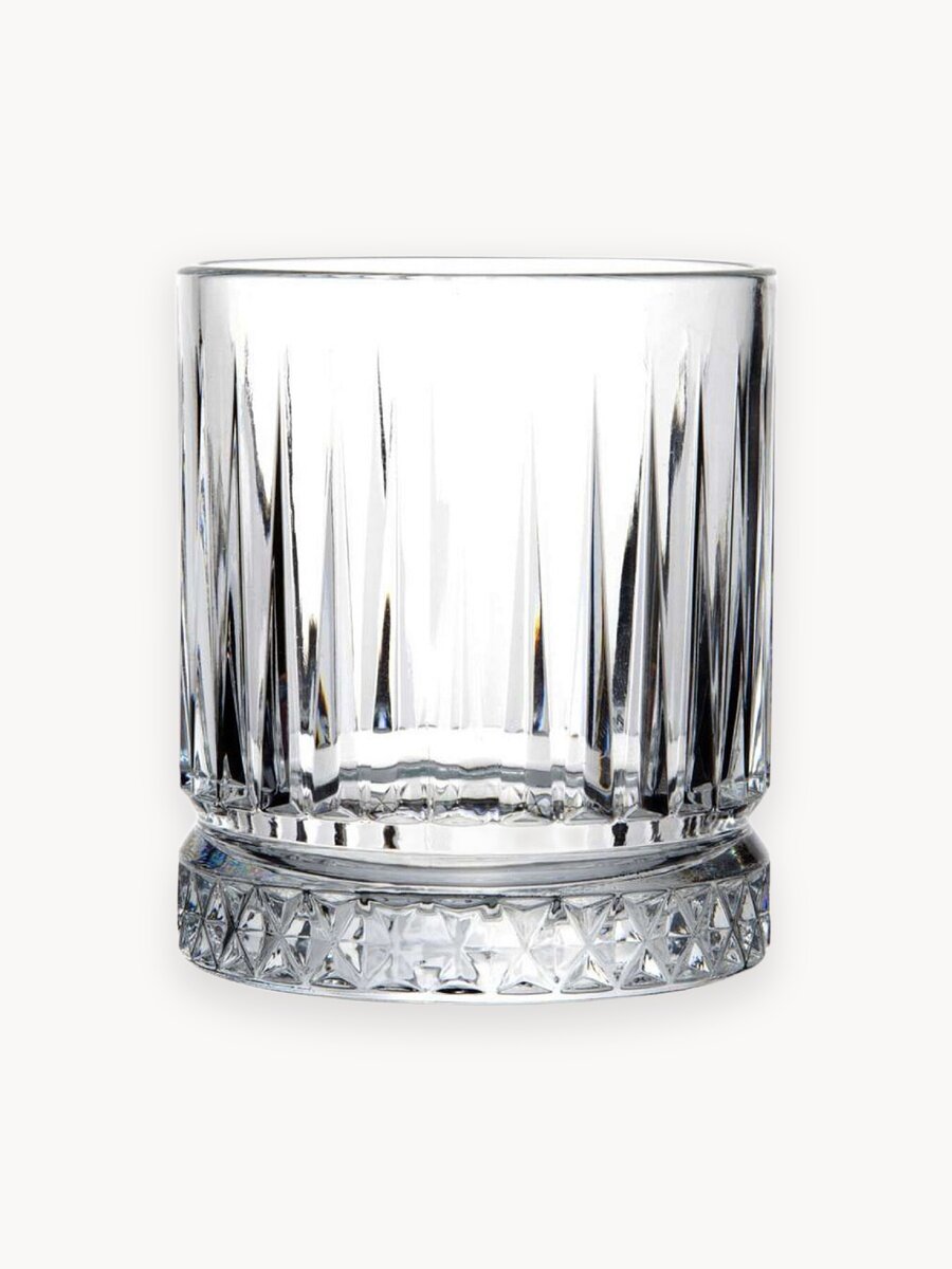 Набор стаканов Pasabahce "Elysia", 210мл, граненые, прозрачный, 4шт