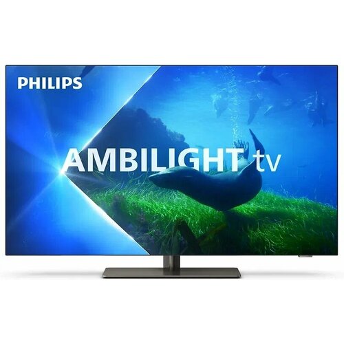 Телевизор 42″ Philips 42OLED818, OLED EX, 4K UHD, Google TV, Ambilight