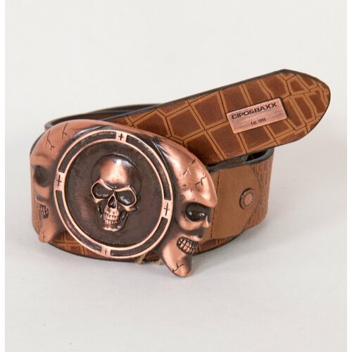 фото Ремень cipo & baxx, размер 100, коричневый