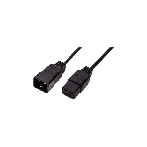 Кабель питания Filum FL-PC16-C19-C20-5M С19-C20, 3х1.5мм², 220В, 16A, чёрный, 5м