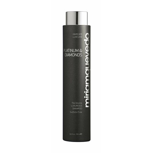 Бриллиантовый шампунь люкс с платиной Miriamquevedo Platinum and Diamonds Luxurious Shampoo успокаивающий бриллиантовый сухой шампунь люкс platinum