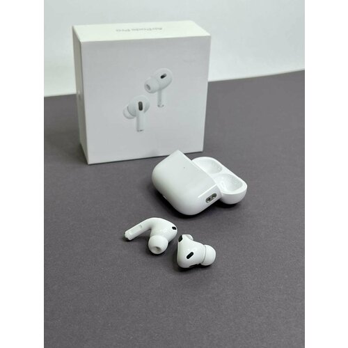 беспроводные наушники air pods pro 2 Беспроводные наушники A Pods Pro 2 PREMIUM, Сенсорные Bluetooth наушники c шумоподавлением, Белые, Наушники блютуз с микрофоном, Для iPhone, Android