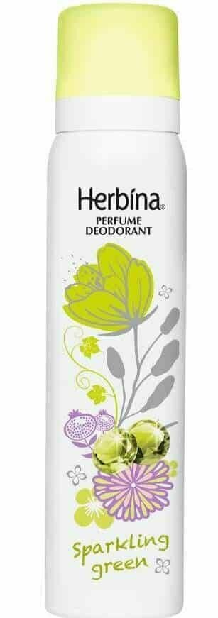 Herbina дезодорант-спрей Sparkling Green парфюмированный женский 