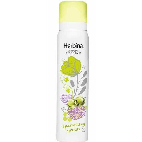 Herbina дезодорант-спрей Sparkling Green парфюмированный женский Игристая зелень 100 мл (из Финляндии) освежающий дезодорант антиперспирант eco by herbina 50мл из финляндии