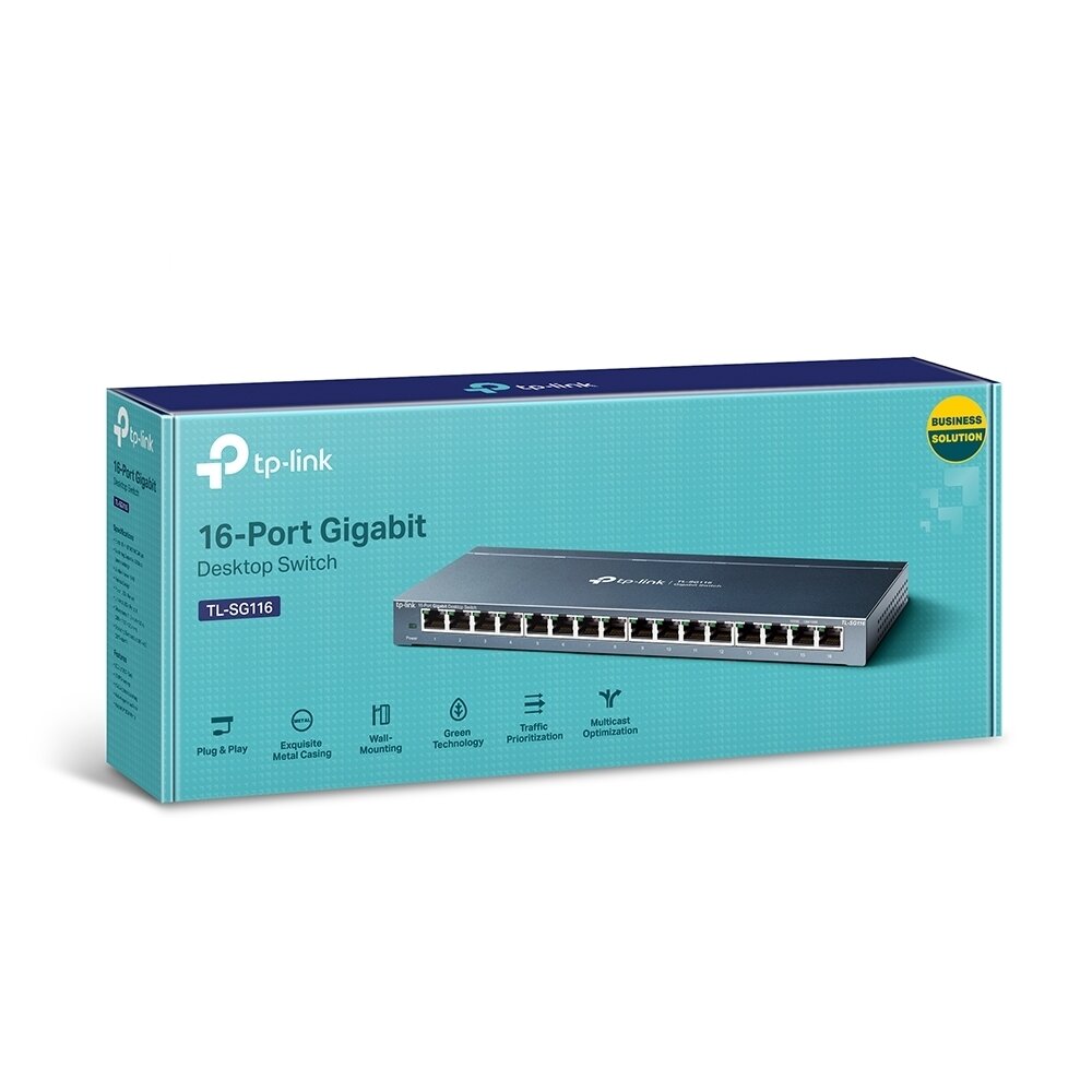 Коммутатор TP-LINK TL-SG116 - фото №9