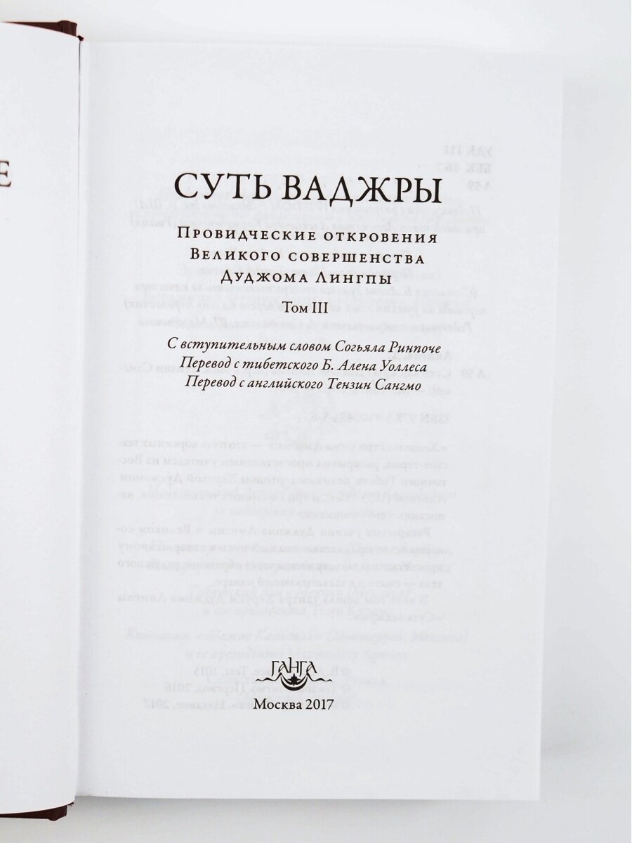 Суть ваджры. Провидческие откровения Великого совершенства Дуджома Лингпы. Том 3 - фото №3