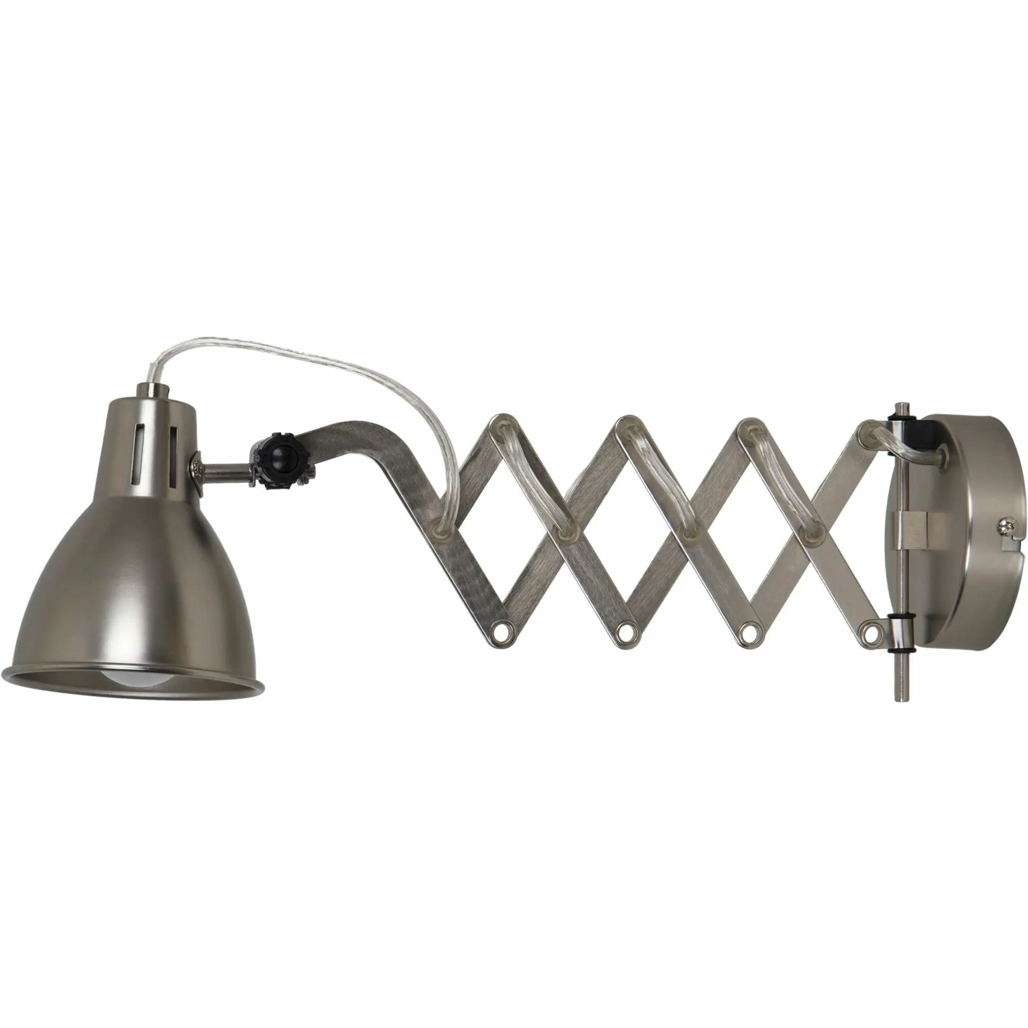 фото Настенный светильник Inspire Naha E14 цвет никель