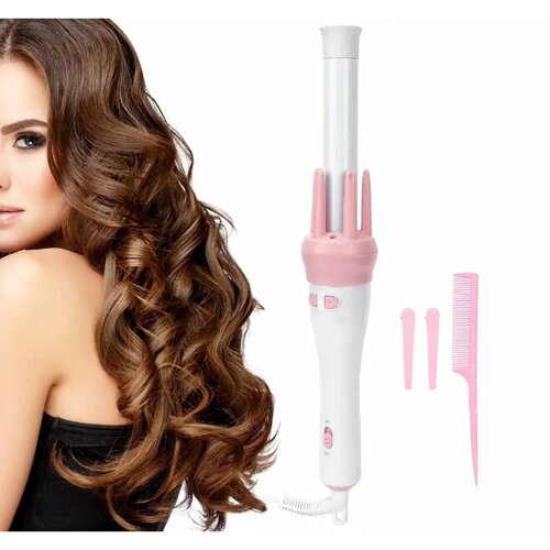 Автоматическая плойка для волос розовая 116700₽